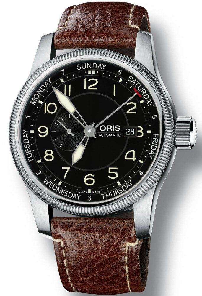 Oris Big Crown Small Second Pointer Day